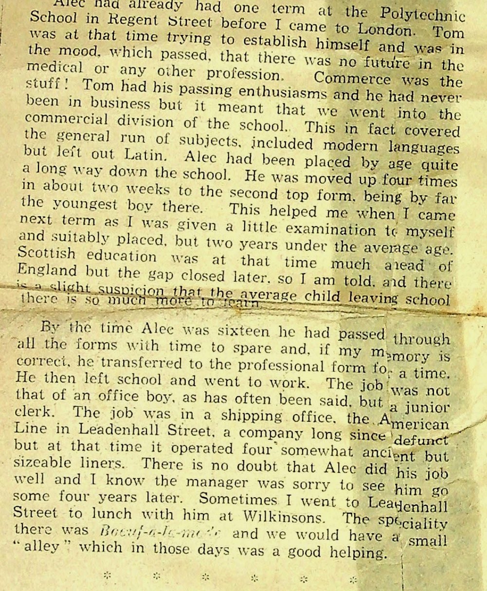 Section 2 of Robert Fleming article 3
